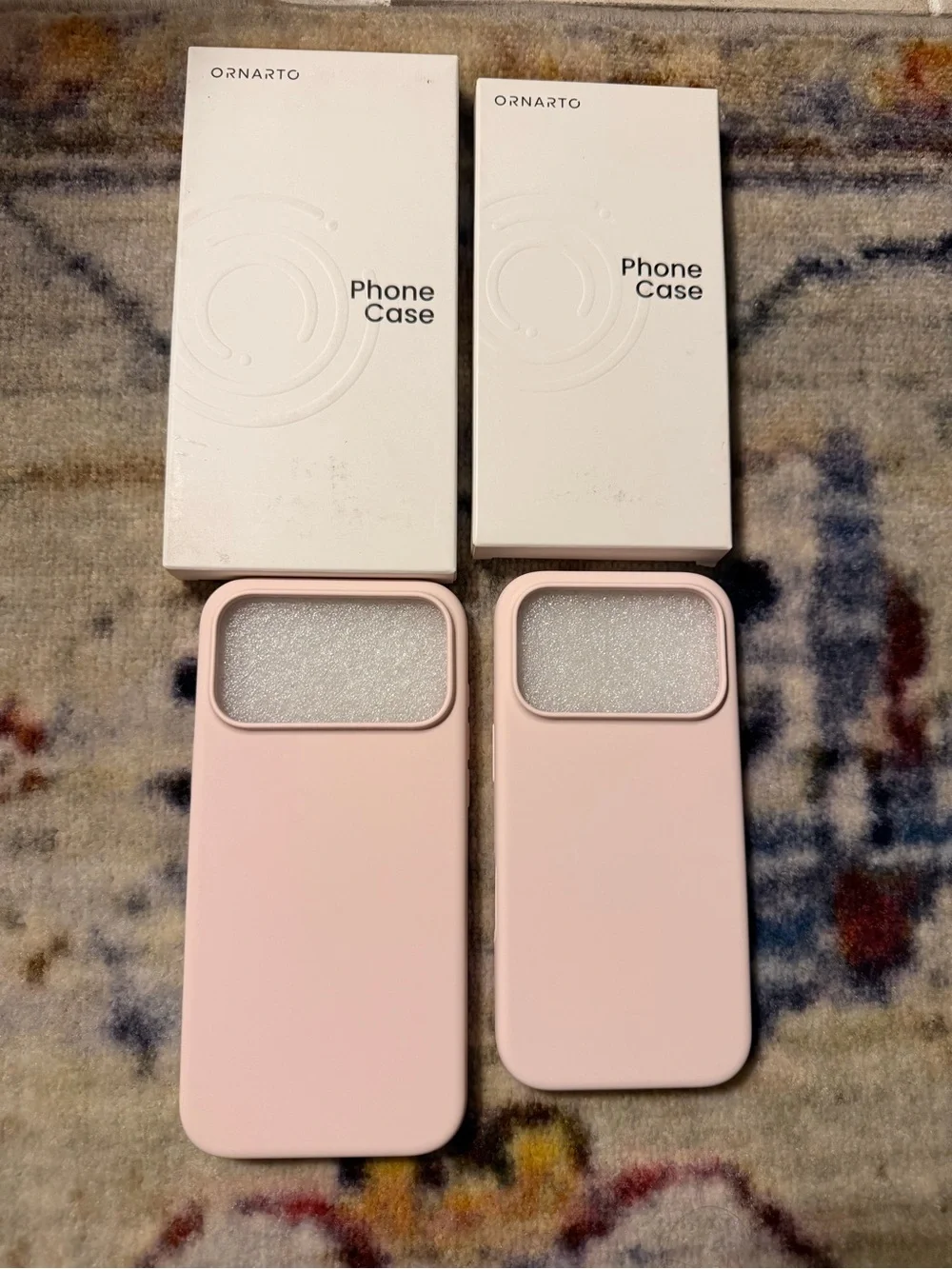 Soft Pink Phone Case for iPhone 17 pro max and mini